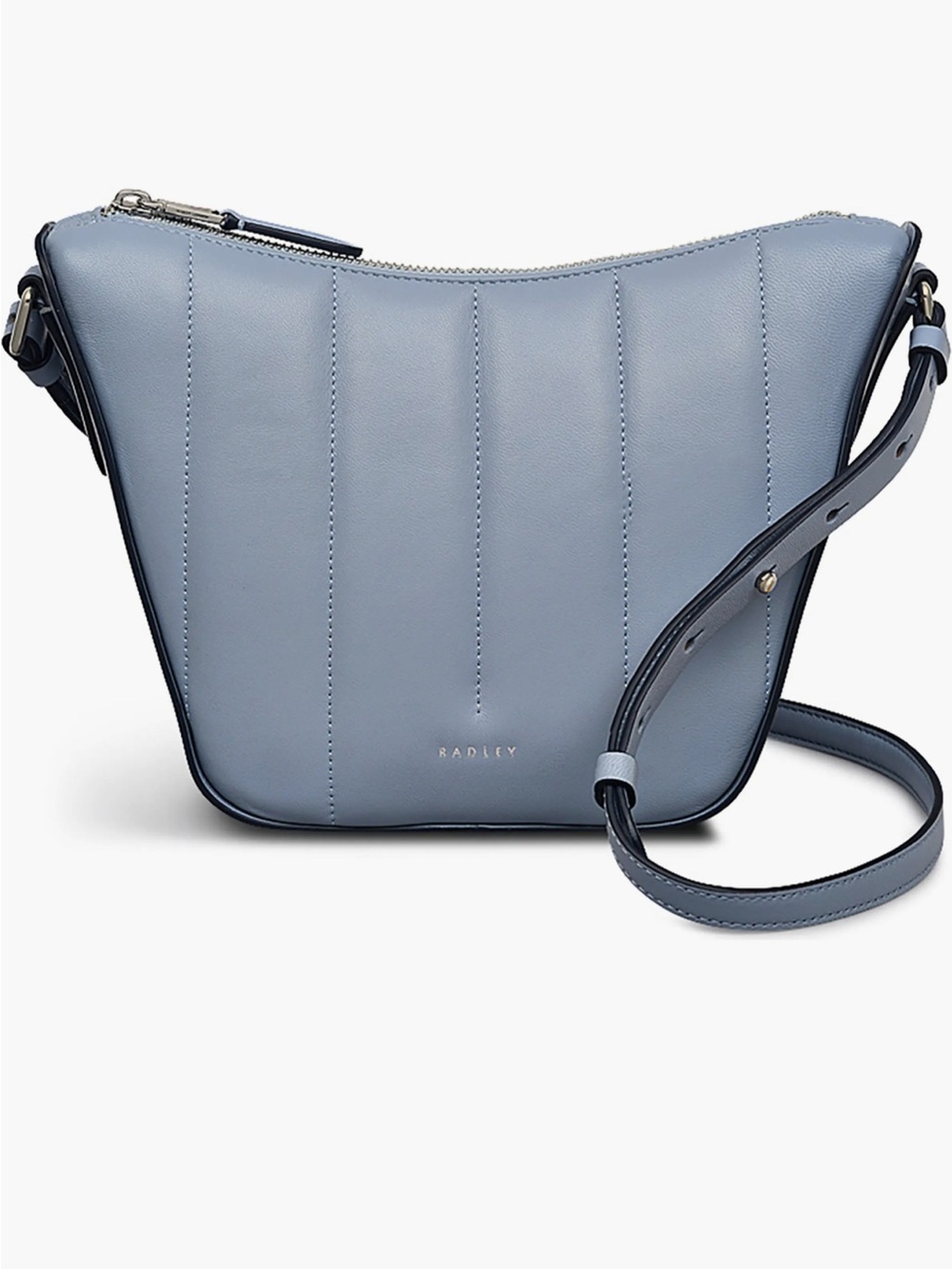 RADLEY LONDON Light Blue Leather Crossbody Bag